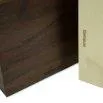 Kleenex-Cover Box Station de mouchoirs en noyer brun 2073 - Fidea Design