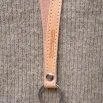 Leather key fob leather collar long - Fidea Design