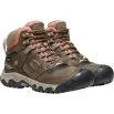 Women's hiking boots Ridge Flex Mid WP timberwolf/brick dust - Keen