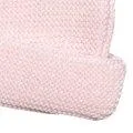 Bonnet en laine de mérinos rose