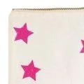 Toilet bag stars pink