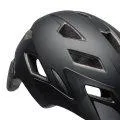 Sidetrack Youth MIPS Helmet matte black/silver fragments