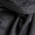 Écharpe en cachemire gris uni