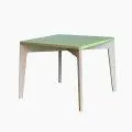 Combination set, 1 square gaming table, 2 stools (colour selectable)