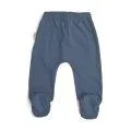 Baby Trousers with Foot ROBYN sailor blue