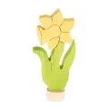 Stick figure daffodil