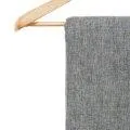 Cashmere wool scarf grey