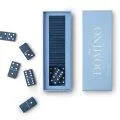Spiel CLASSIC Domino hellblau
