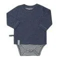 Baby Langarm Shirt-Body Indigo