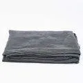 Linus uni, anthracite top bed sheet 170x270 cm