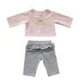 Doll Trousers and T-Shirt Butterfly (40-45 cm)