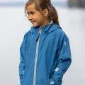 Ezra kids rain jacket dark blue