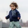 Marcelino Kinder Fleece Jacke dress blue