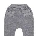Baby pants with pockets gray mélange