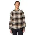 Chemise à manches longues Plusher oyster shell plaid print 289