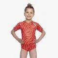 Maillot de bain UPF 50+ Stripes of Love Red / Coral