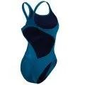 Maillot de bain femme Team Swim Tech Solid blue cosmo