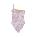 Adult swimsuit Flower Desert Print Lilac