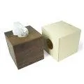 Kleenex cover box tissue station maple white