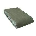 Lakan uni, fitted sheet 140x200+30 cm pine green