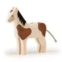 Pinto horse large wooden animal Trauffer