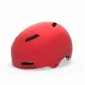 Dime FS bicycle child helmet mat bright red