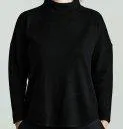 Knitted jumper Merino black