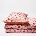 SOSTO dusty pink/caramel, pillow case 50x70 cm