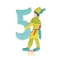 Number Pin Fairy Tale Number 5 Robin Hood