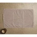 Tilda taupe guest towel 30x50cm