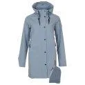 Women's Raincoat Travelcoat faded denim