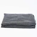 Linus uni, anthracite top bed sheet 170x270 cm