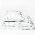 LUTRY pillow case 65x65cm snow, pine green