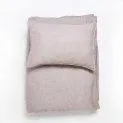 Linus chambray, mauve Pillow case 40x60 cm