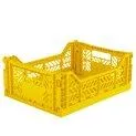 Storage Basket Midi Yellow