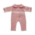 Doll romper - knitted (30-35 cm) pink