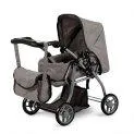 Doll carriage - gray
