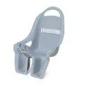 Doll bicycle seat - gray