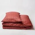 LUCCA marsala, pillowcase 50x70 cm