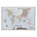 Tapis Vintage Map