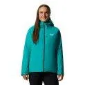 W Stretch Ozonic Insulated Jacket synth green 360