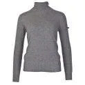 Kaya women's sweater silver mélange