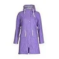 Women's raincoat Kilpina paisley purple