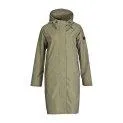 Ladies raincoat Ava long ivy green