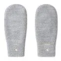 Gloves Knitted Grey Melange