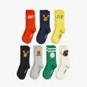 Set of 7 Sporty Multi socks