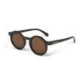 Darla Sunglasses Dark Tortoise - Shiny