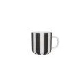 Toppu teacup, 1 piece, black/white