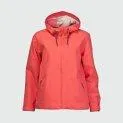 Ladies rain jacket Gemma cayenne red
