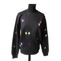 Adult Sweater Diamonds Navy - Ausgefallene & einzigartige Pullover & Sweats | Stadtlandkind